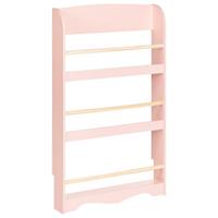 WANDREGAL 100 cm Pastellrosa Liloet - Pink, Holzwerkstoff (60/100/12cm) - Beliani