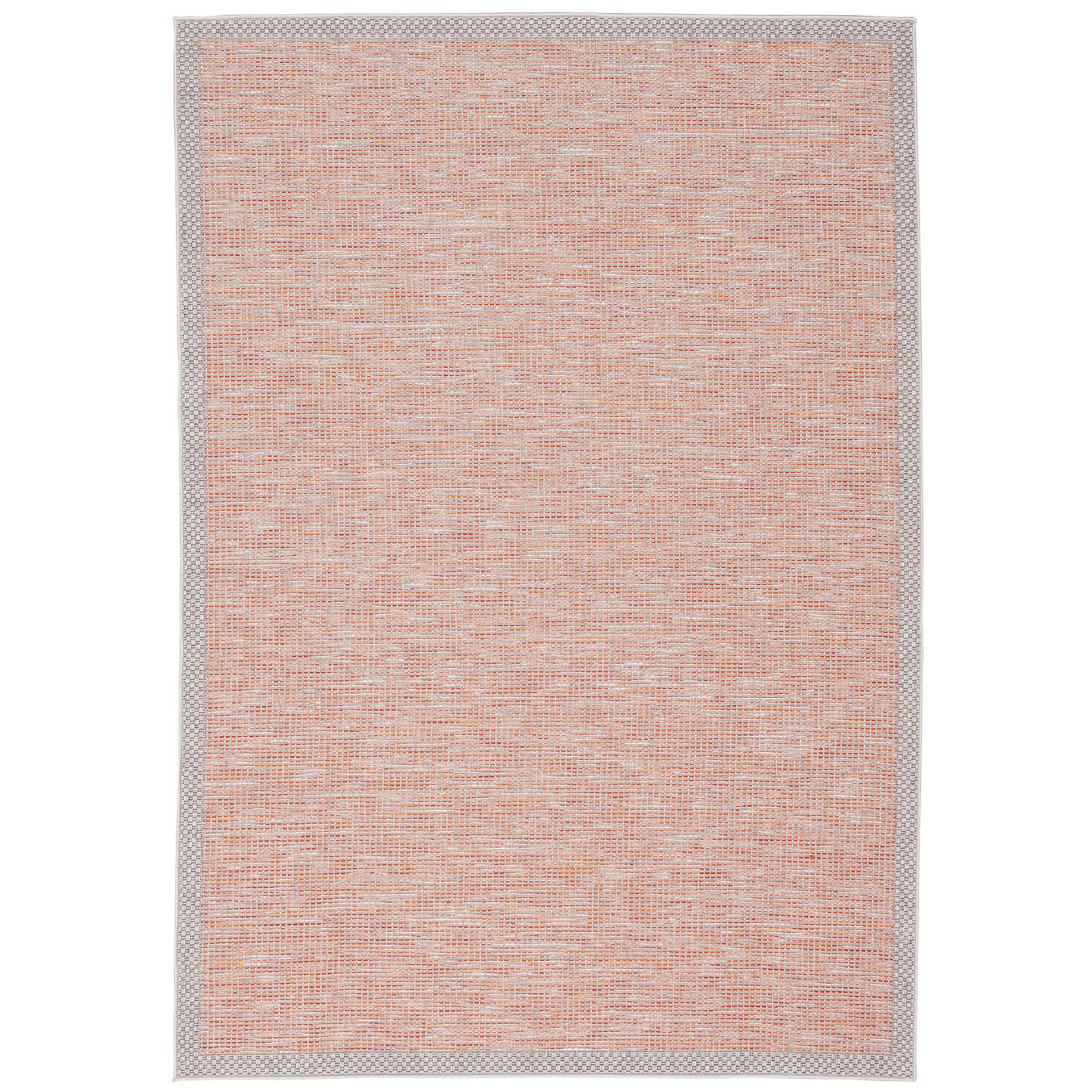 IN & OUTDOOR TEPPICH FLACHGEWEBE OTTAWA MIX - Orange, Textil (120/170cm) - Pergamon