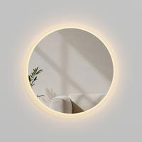 BADSPIEGEL mit Beleuchtung Ø70 cm - Transparent, Glas (70/70/3.5cm) - EMKE