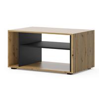 COUCHTISCH Nera Holz und Schwarz - Schwarz, Holzwerkstoff (55/88/45cm) - Petits-meubles