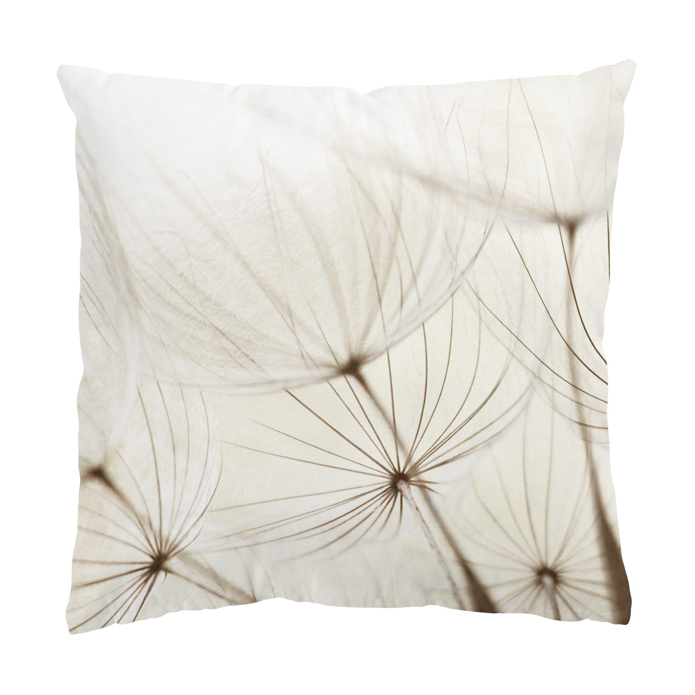 DEKOKISSEN Sanfte Gräser 50/50 cm - Beige, Textil (50/50/10cm) - Bilderwelten
