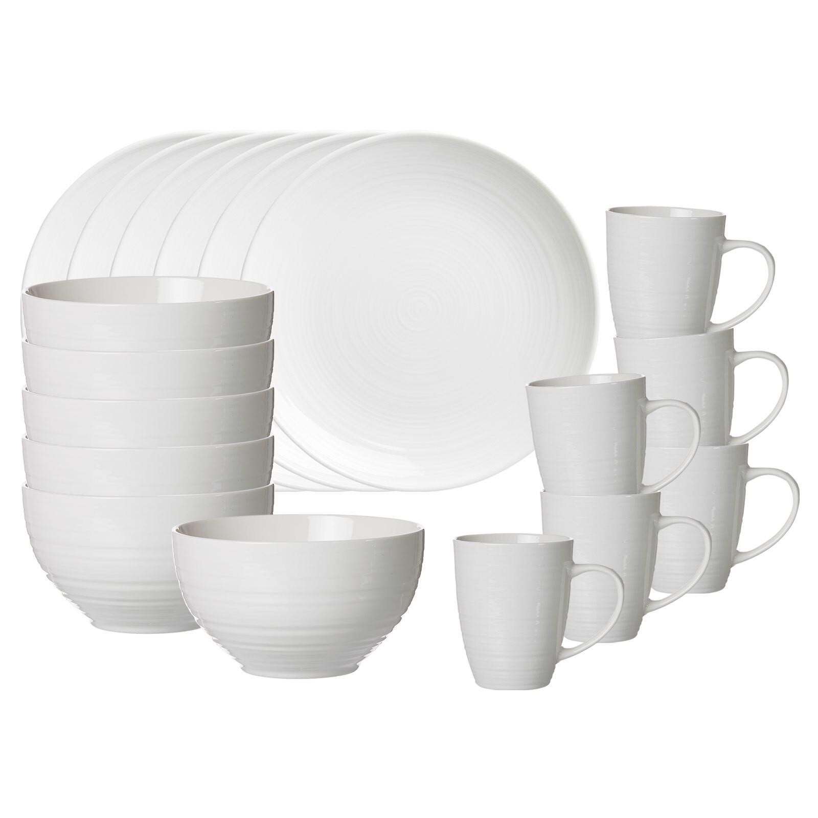 FRÜHSTÜCKS-SET Suomi Beige 18-tlg. - Beige, Keramik (2/2/2cm) - Ritzenhoff Breker