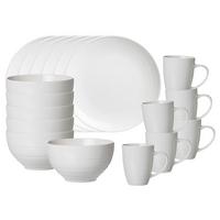 FRÜHSTÜCKS-SET Suomi Beige 18-tlg. - Beige, Keramik (2/2/2cm) - Ritzenhoff Breker