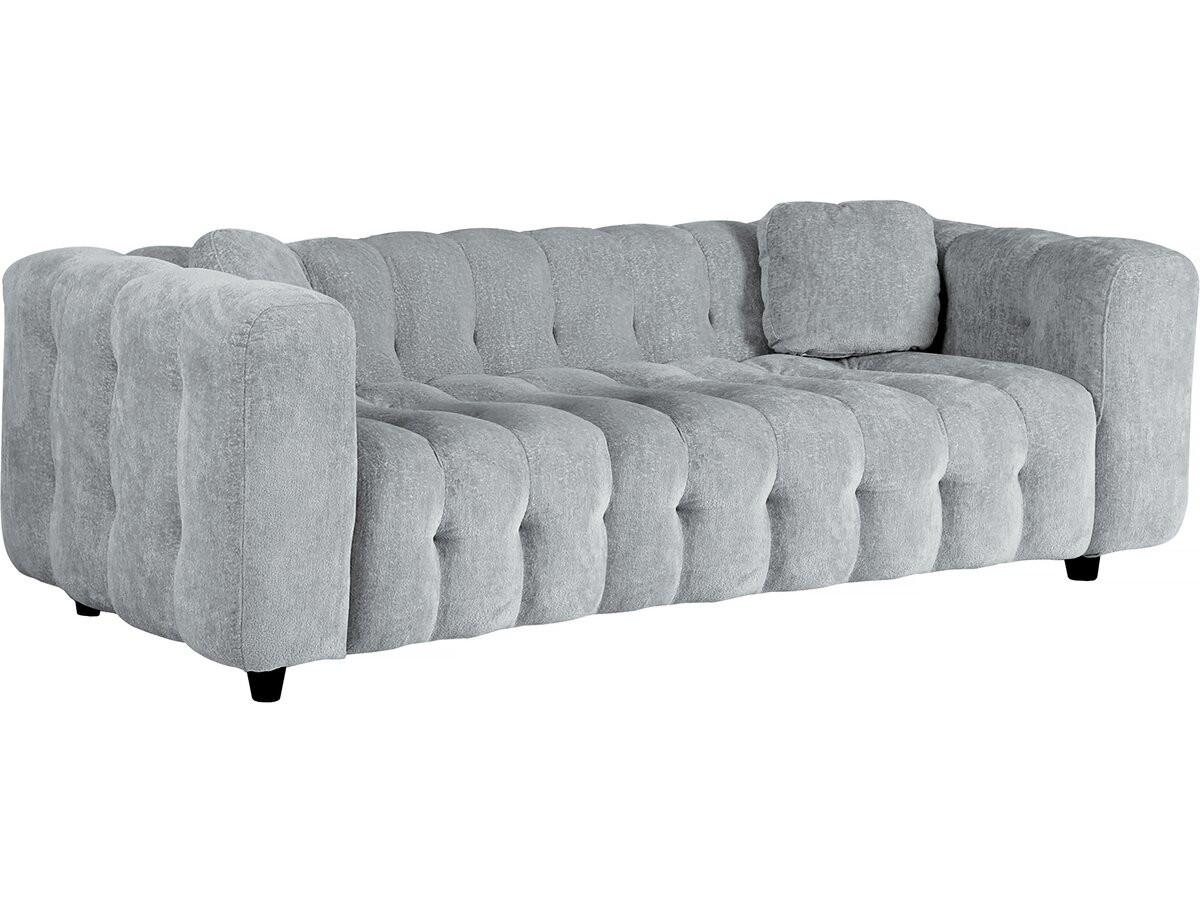 EINZELSOFA vendome Grau - Grau, Textil (225/70/97cm) - Habitat Garten