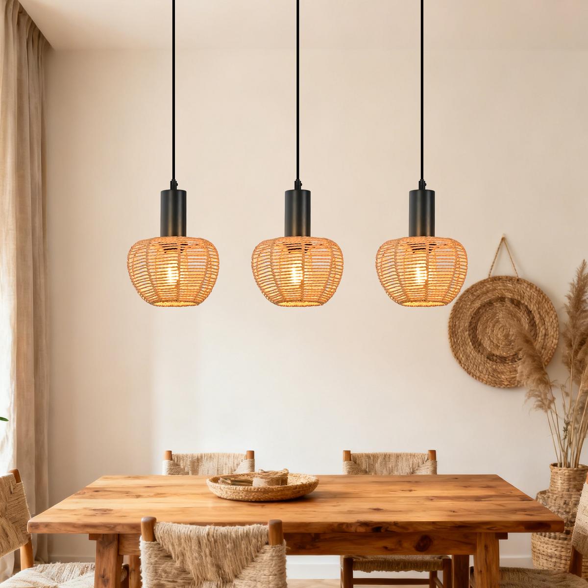 PENDELLEUCHTE Celeste 70/56/120 cm - Braun, Metall (70/56/120cm) - ZMH