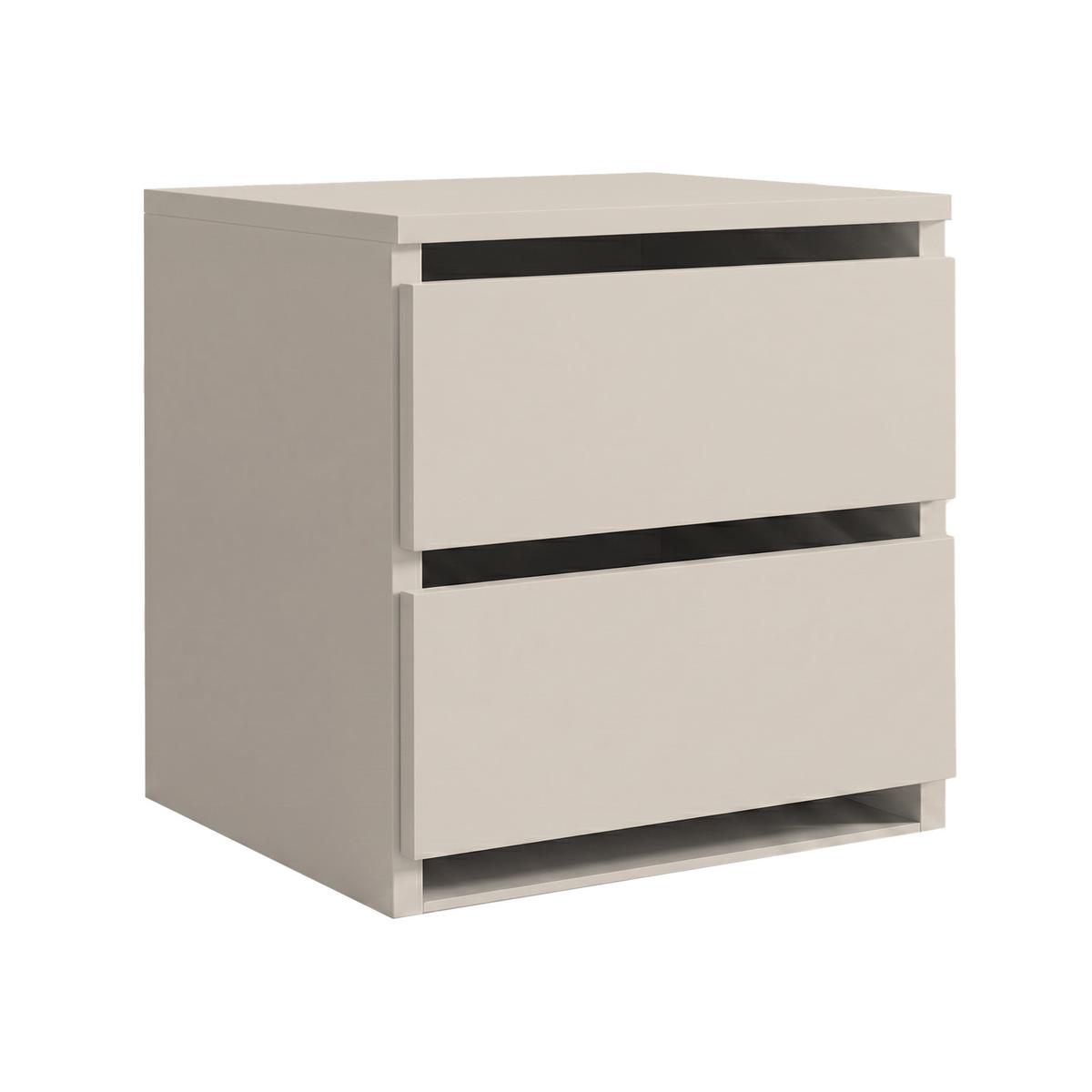 SCHWEBETÜRENSCHRANK Hela mit 2 Türen und Schubkasteneinsätzen, 180 cm, Kaschmir - Kaschmir, Holzwerkstoff (180/205/60cm) - Beautysofa