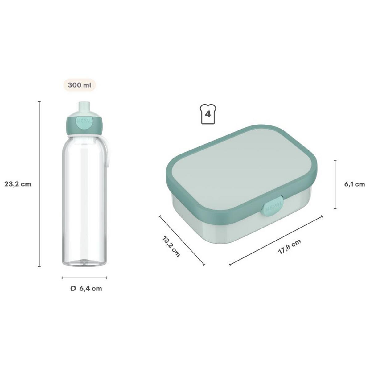 PAUSENSET Campus (2025) Cool Pink 2-tlg. - Pink, Kunststoff (2/2/2cm) - Mepal