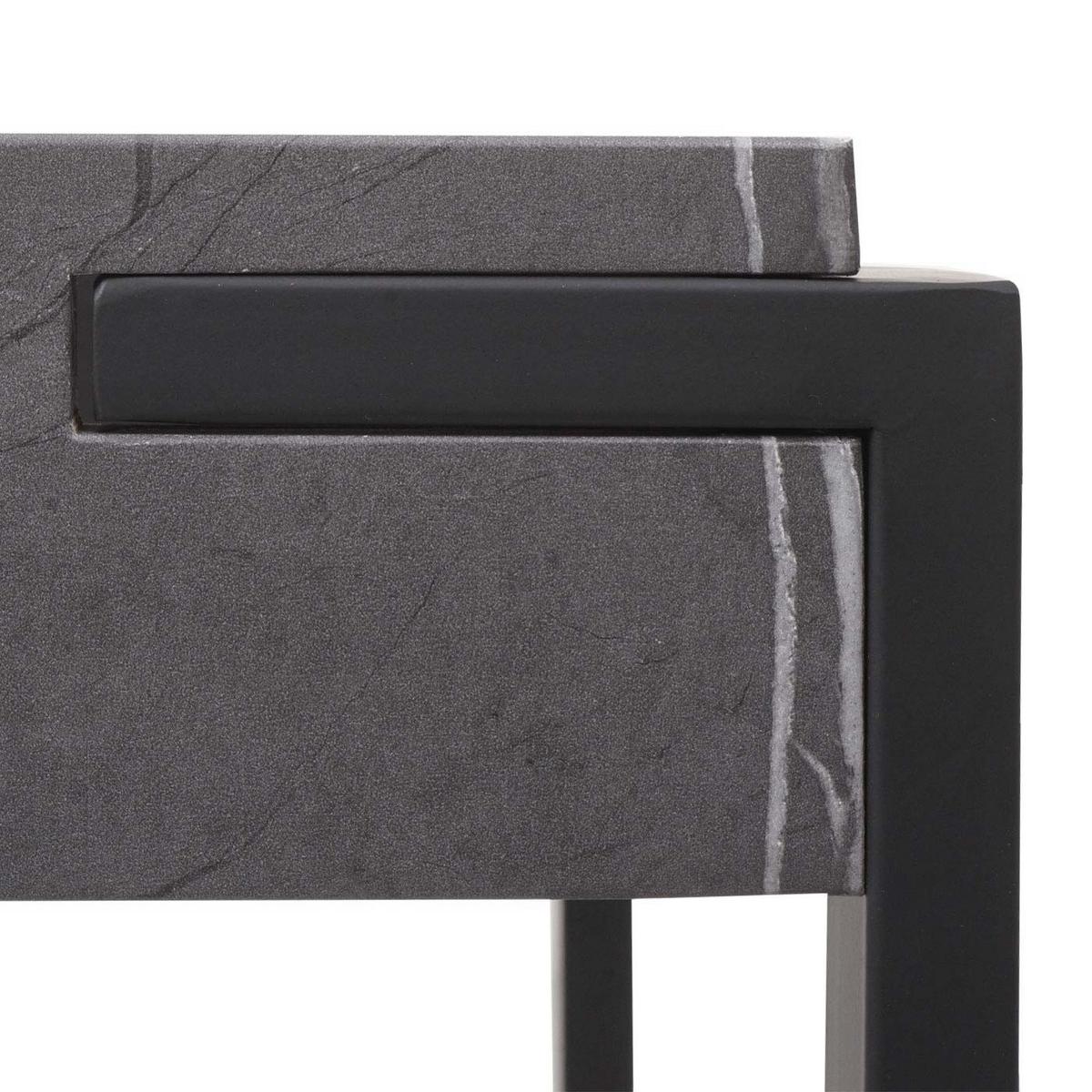ESSTISCH rechteckig Grau - Grau, Holzwerkstoff (80/140/76cm) - MCW
