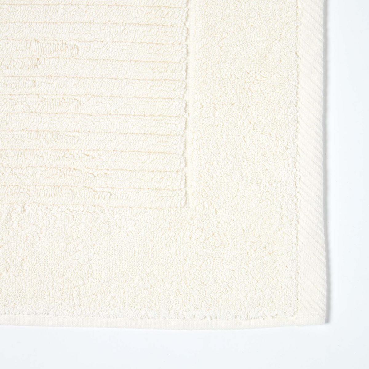 BADEMATTE Imperial 50/80 cm, Baumwolle - Creme, Textil (50/80cm) - Homescapes