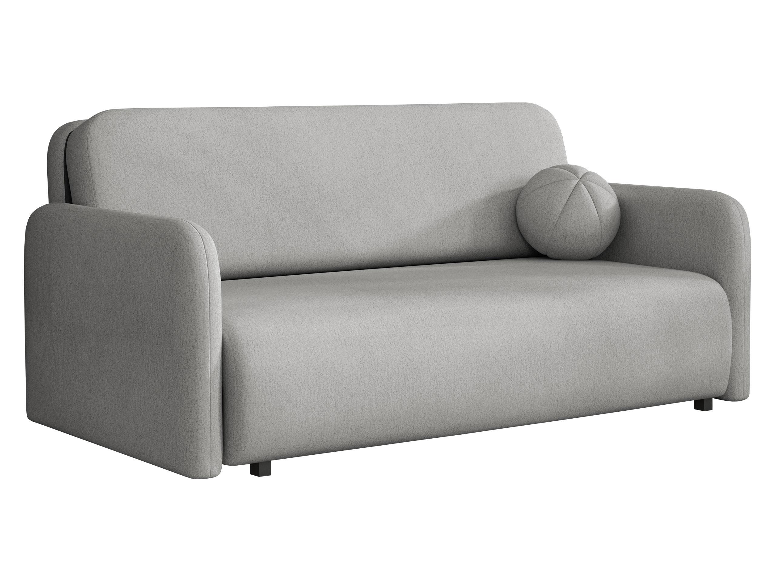 SCHLAFSOFA Viva Sun IV - Hellgrau/Schwarz, Holz/Textil (170/85/103cm) - MIRJAN24