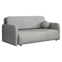 SCHLAFSOFA Viva Sun IV - Hellgrau/Schwarz, Holz/Textil (170/85/103cm) - MIRJAN24