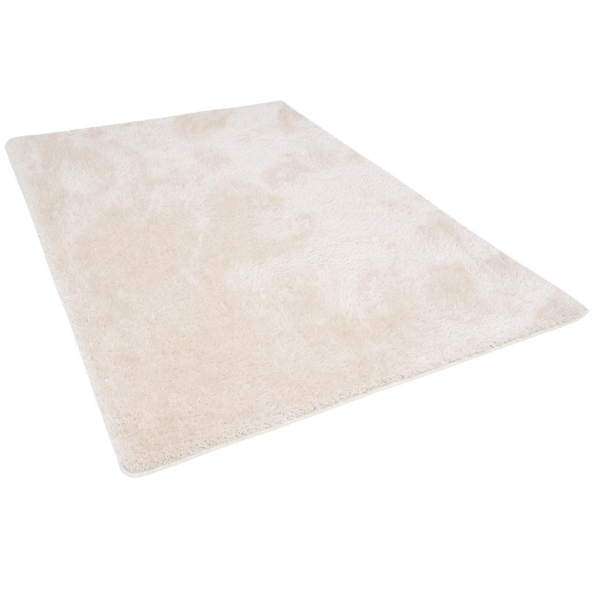 HOCHFLOR SHAGGY TEPPICH LUXUS FEELING MIX - Beige, Textil (133/133cm) - Snapstyle