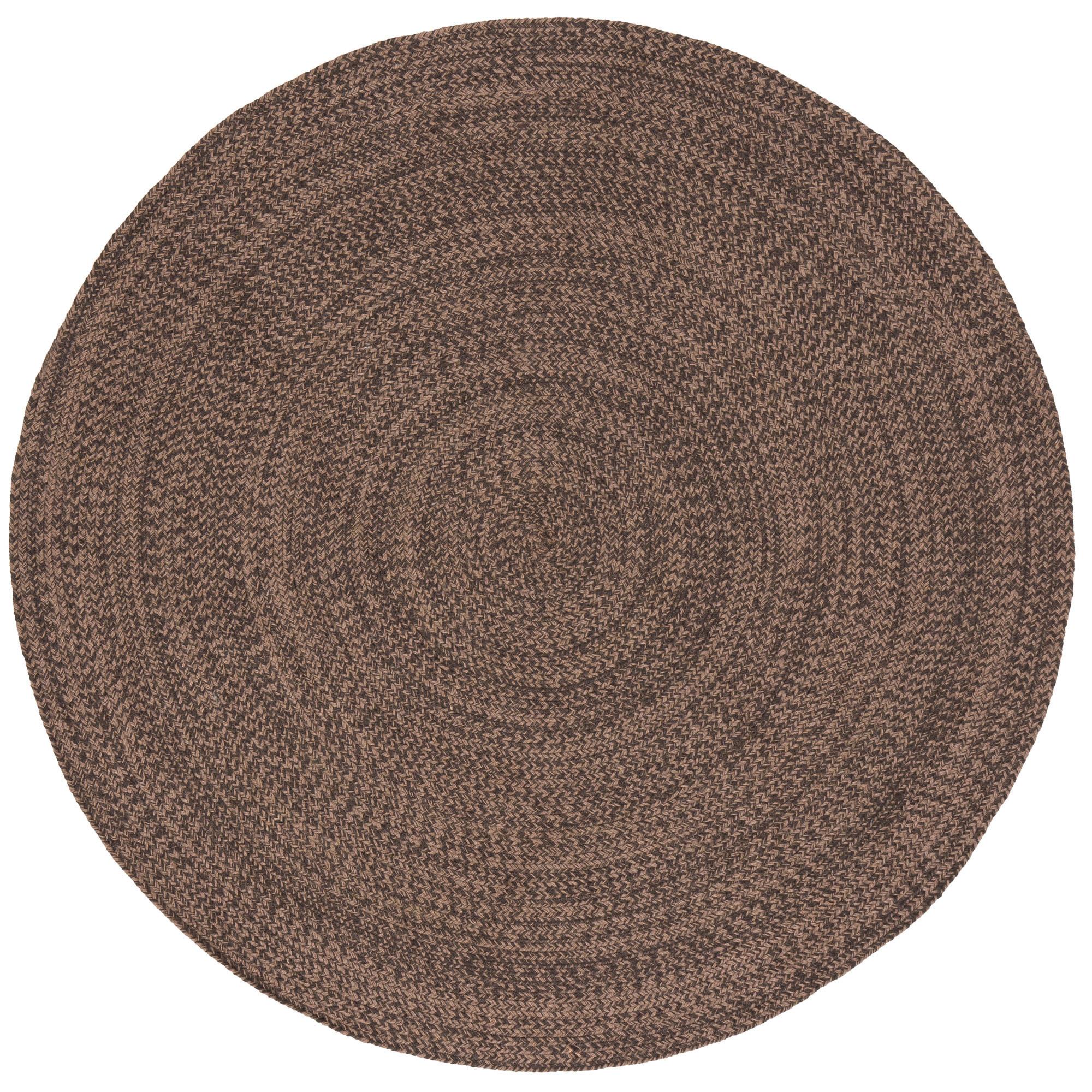 NATURFASER TEPPICH HANDGEFERTIGT JUTE KAYA RUND - Braun, Textil (120/120cm) - Pergamon