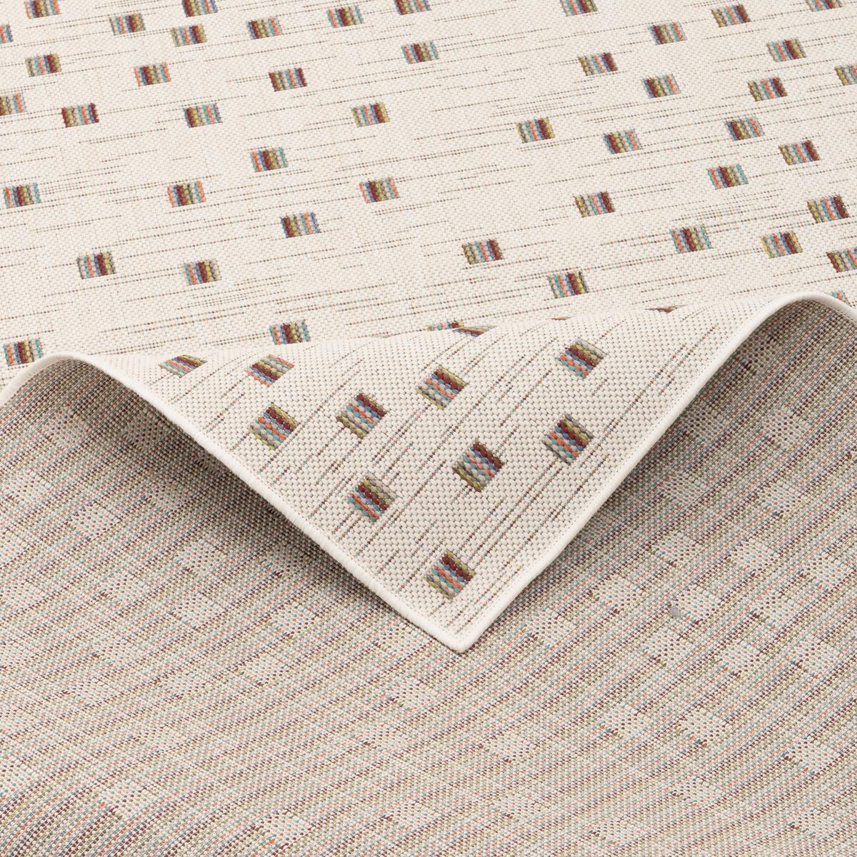 IN & OUTDOOR TEPPICH FLACHGEWEBE CAMPUS MIX - Beige, Textil (120/170cm) - Pergamon