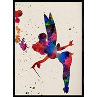 POSTER Tinkerbell A4 Rahmenlos - Klar, Papier (29.7/5/21cm) - Nacnic