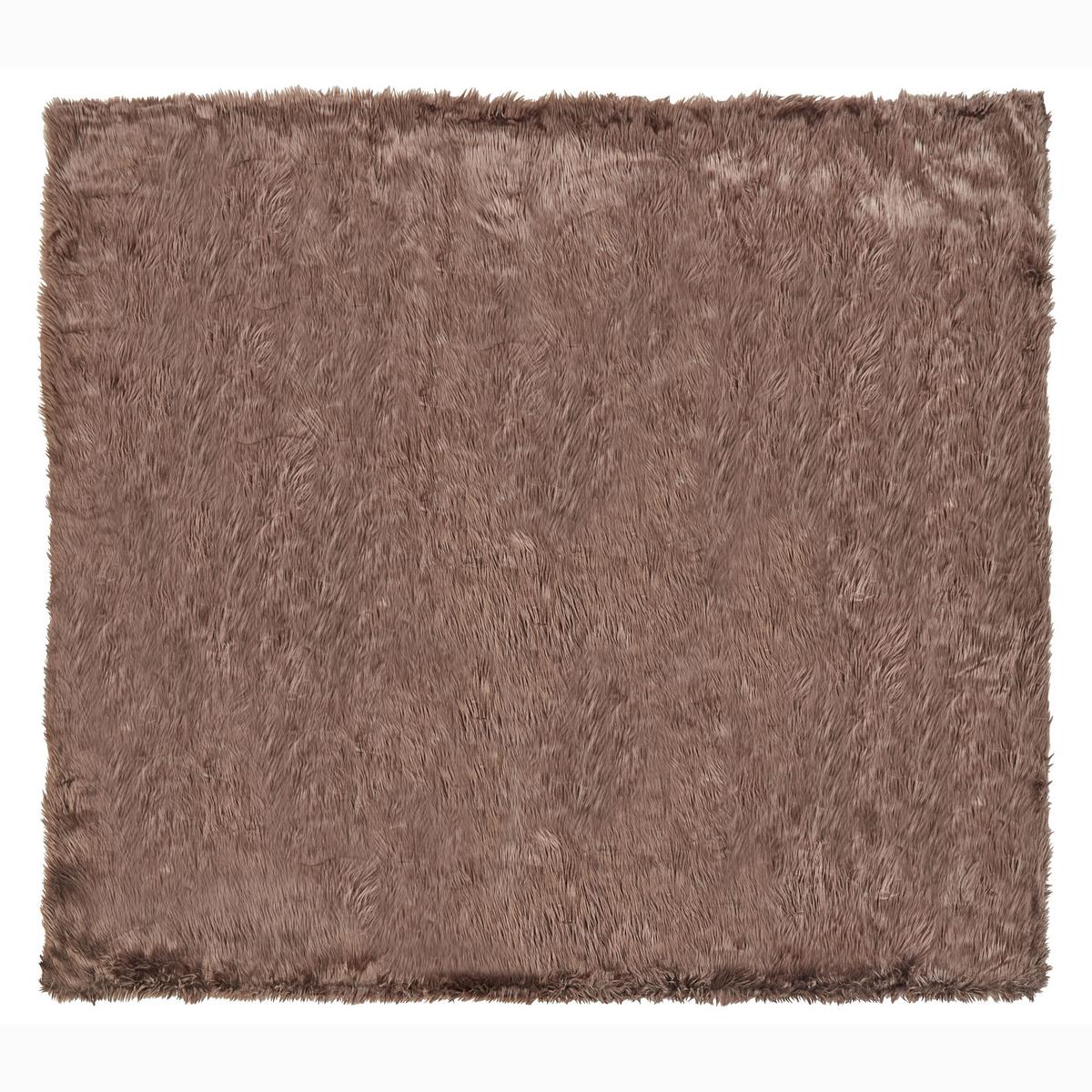 TAGESDECKE Braun 200 x 220 cm Delice - Braun, Keramik (200/220cm) - Beliani