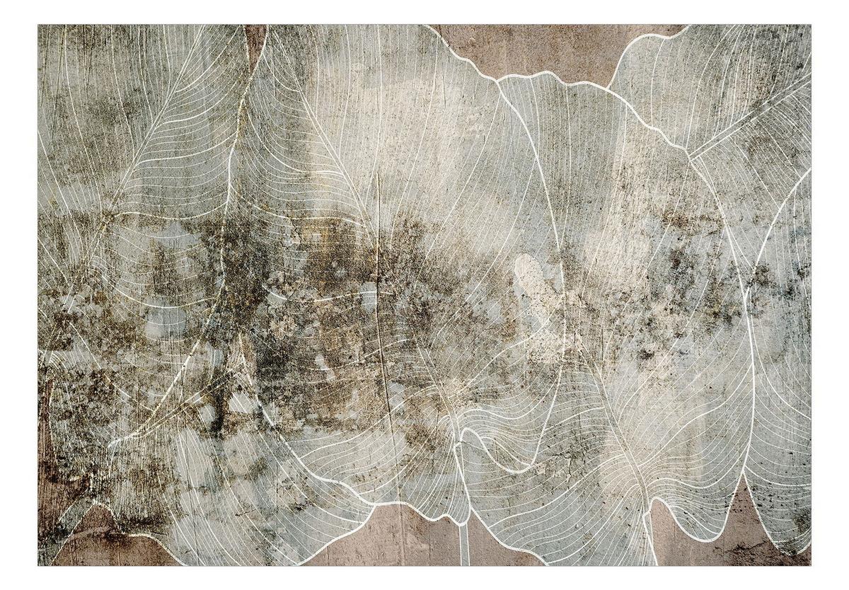 SELBSTKLEBENDE FOTOTAPETE 147/105 cm - Braun/Grau, Kunststoff/Textil (147/1cm) - KUNSTLOFT