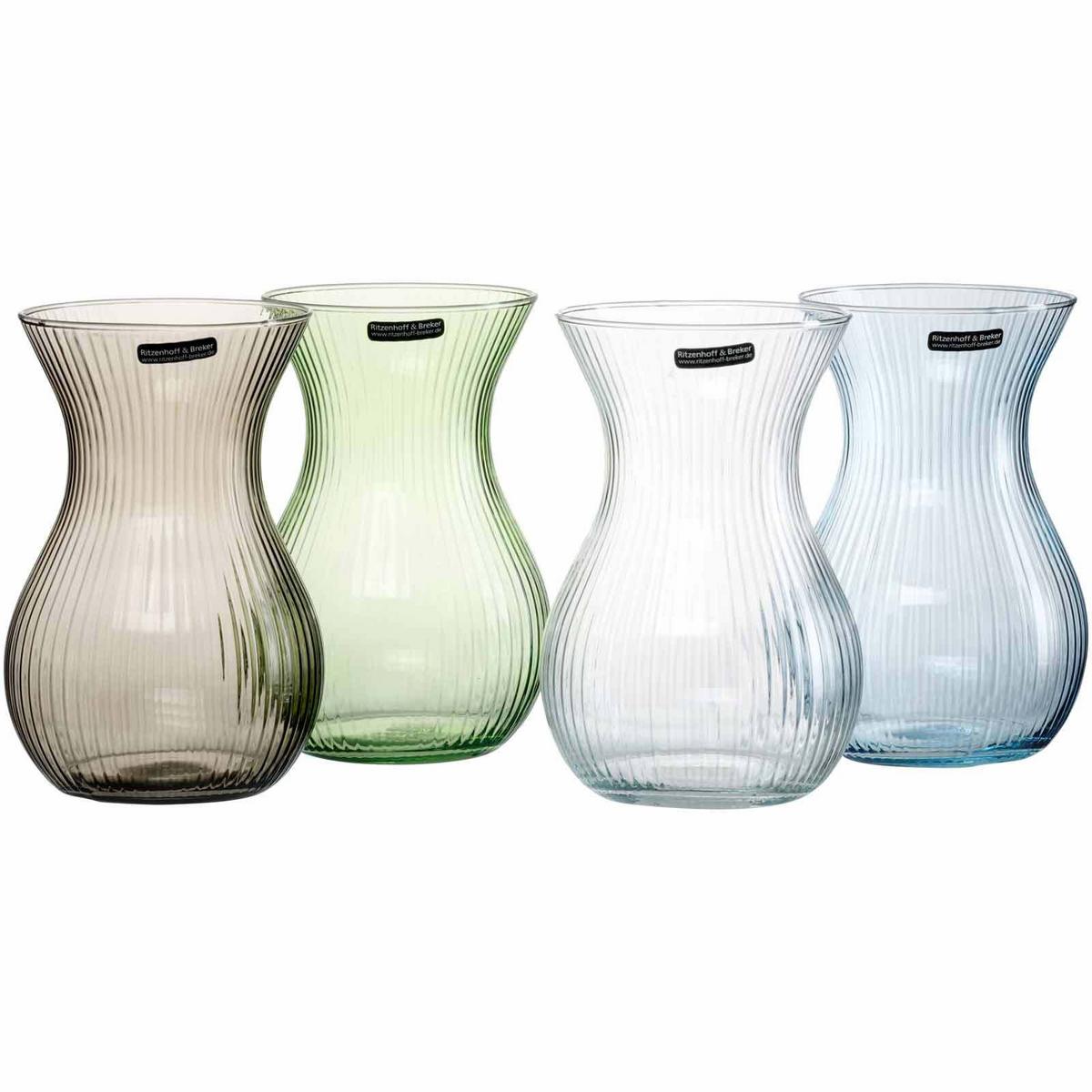 VASEN Rosalie Blau 18 cm 6er Set - Blau, Glas (11/18cm) - Ritzenhoff Breker