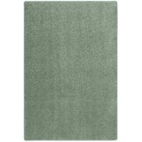 HOCHFLOR VELOURS TEPPICH MONA - Mintgrün, Textil (100/100cm) - Snapstyle