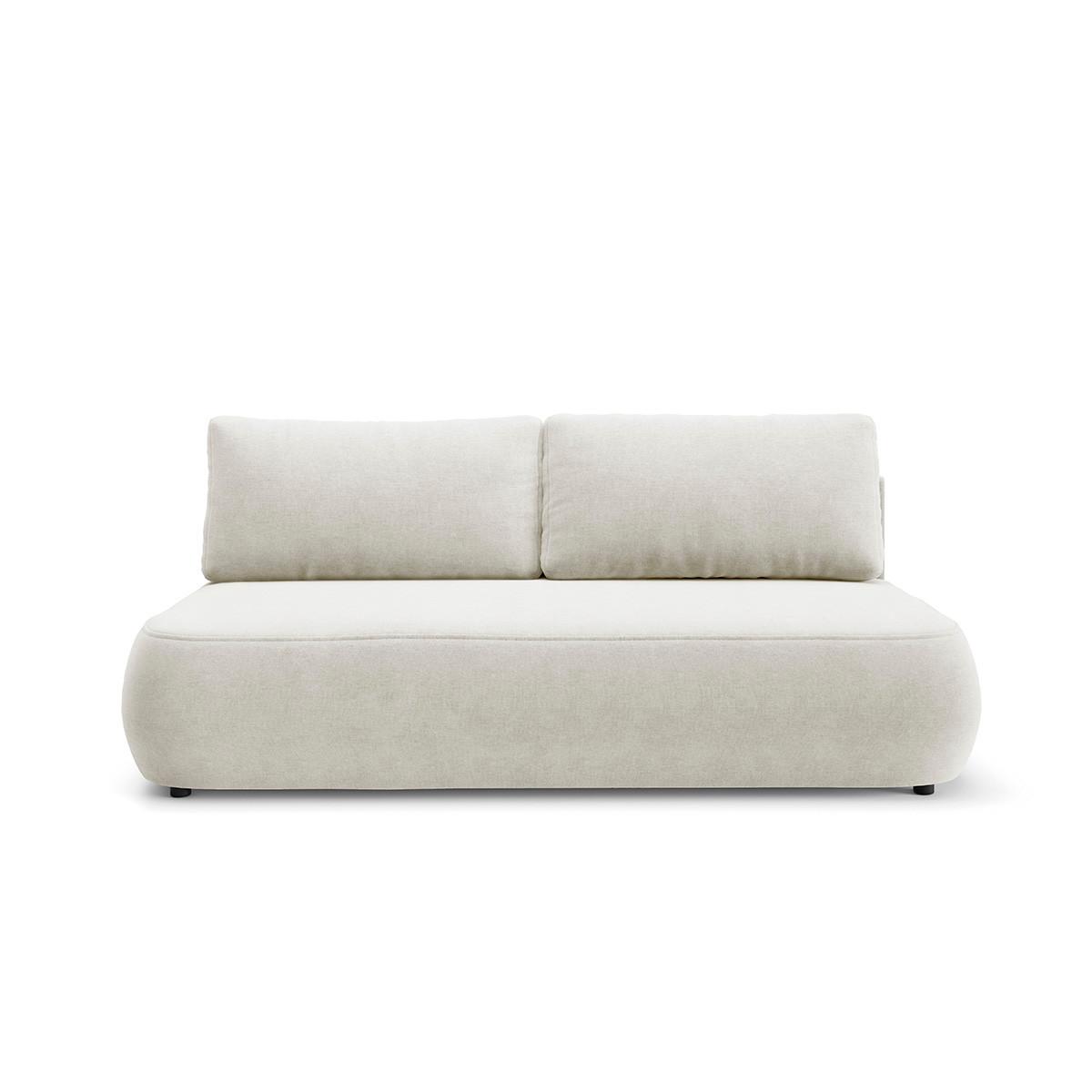 SOFA Antonio 3 Sitzplätze Weiß - Weiß, Holz (210/82/106cm) - Petits-meubles
