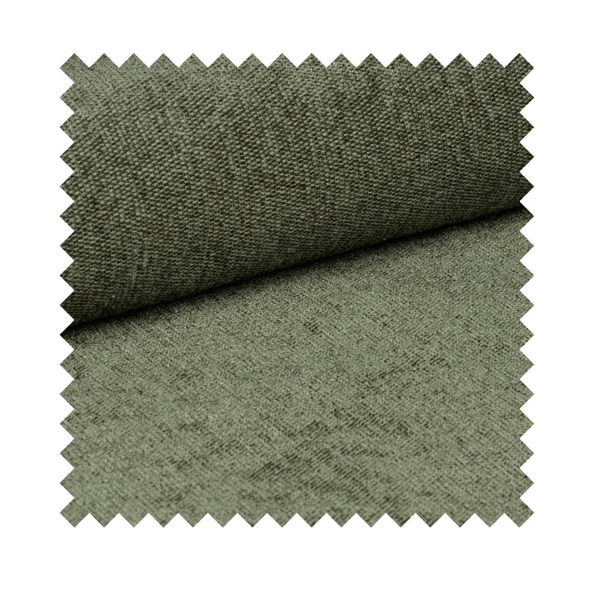 POLSTERBETT Cloudy Low Olivgrün Chenille, 90x200 cm - Schwarz/Olivgrün, Kunststoff/Textil (90/200cm) - Selsey