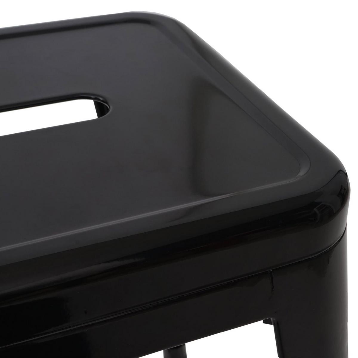 BARHOCKER METALL Grau - Grau, Metall (43/77/43cm) - MCW