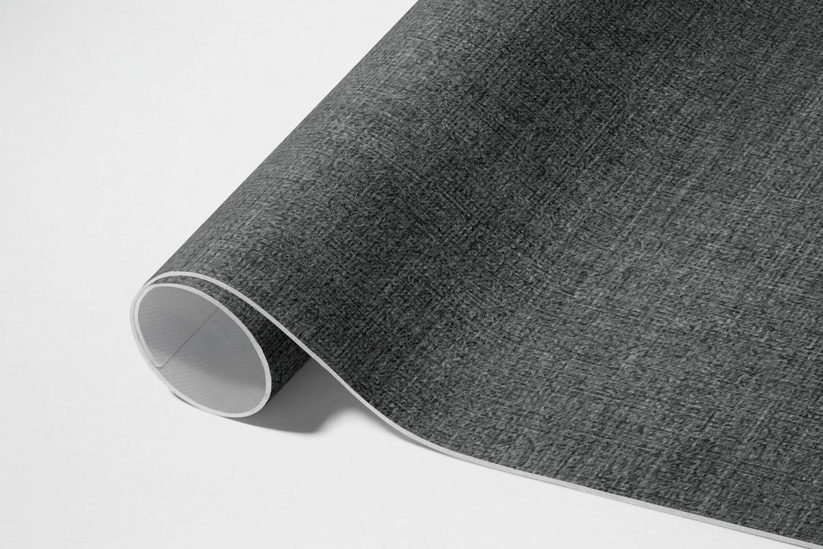 TEPPICH 60x90 cm Dunkler eleganter Stein - Grau, Kunststoff (60/90cm) - Wallfluent