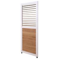 LAMELLENWAND FÜR PERGOLA Weiß - Weiß, Metall (68/220/3cm) - MCW
