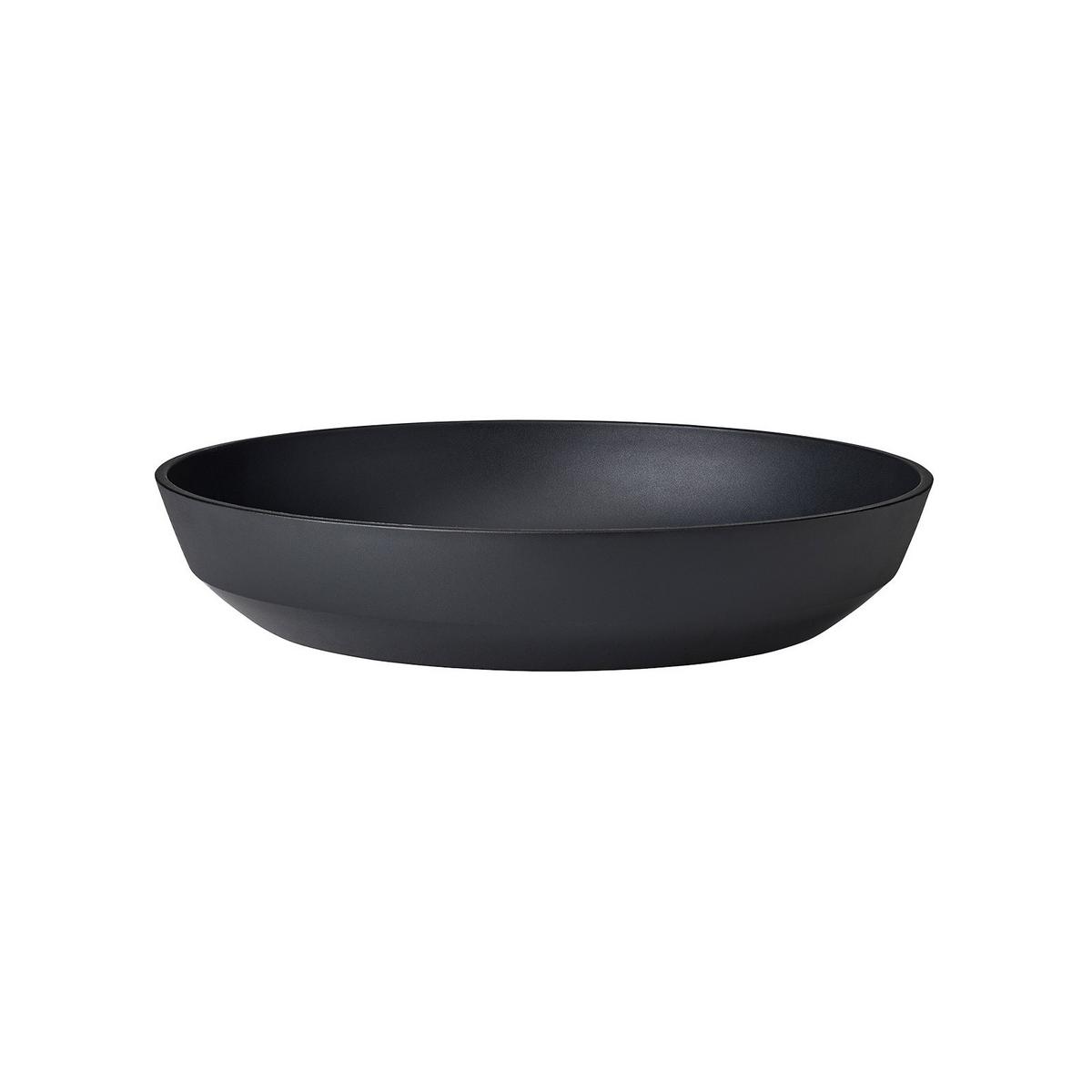 SUPPENTELLER Silueta Nordic Black ø 21 cm - Schwarz, Kunststoff (21cm) - Mepal