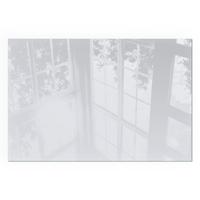 GLASPLATTE für Kamin 120x80 cm - Grau, Glas (120/80/0.4cm) - TULUP