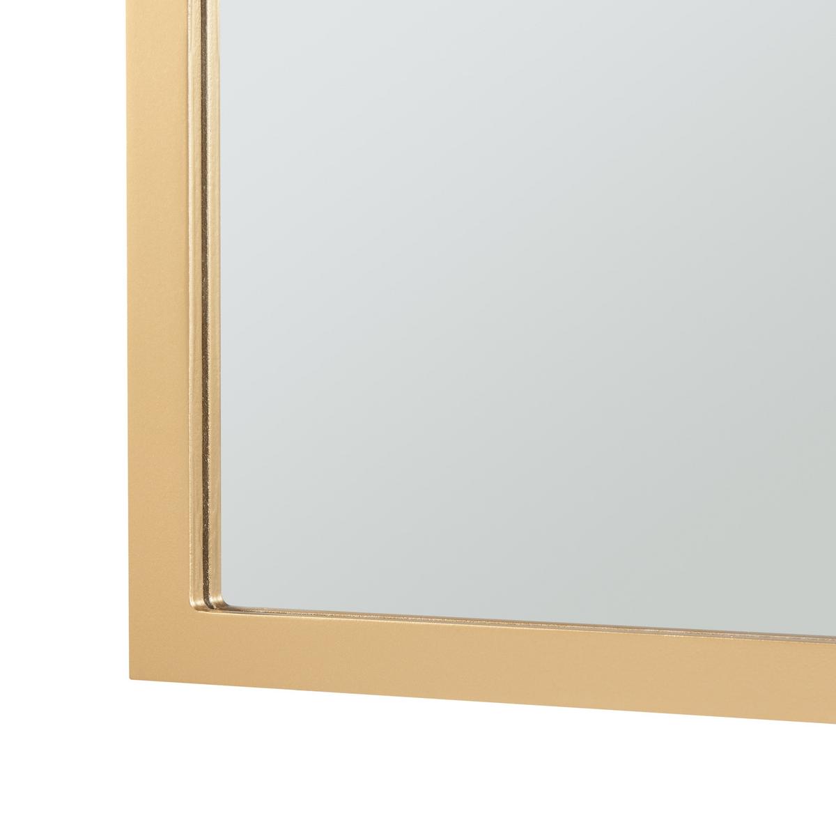 WANDSPIEGEL Hämeenkyrö - Goldfarben, Glas/Holzwerkstoff (60/2/90cm) - [en.casa]