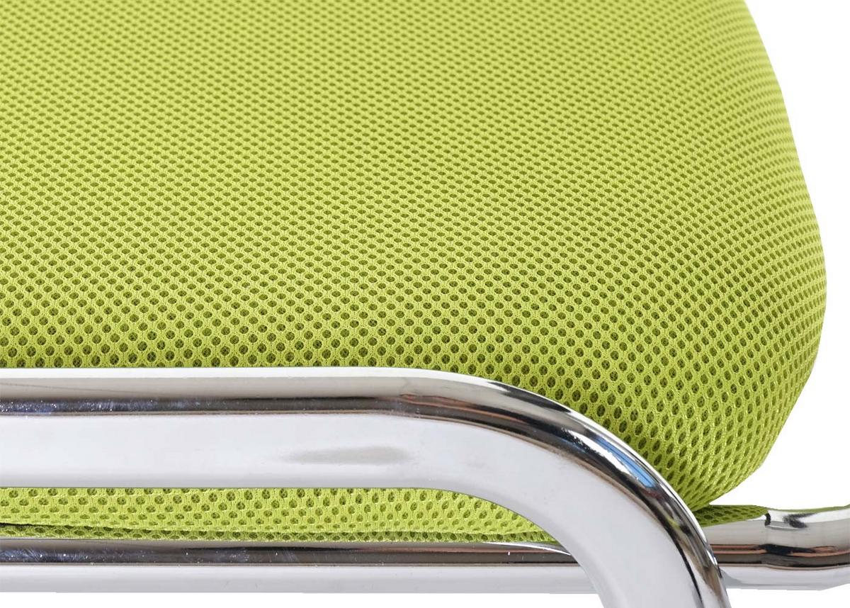BESUCHERSTUHL Green 4er-Set - Grün, Textil (49/83/58cm) - MCW