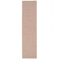 SISAL NATUR LÄUFER TEPPICH - Graphitfarben, Textil (80/400cm) - Snapstyle