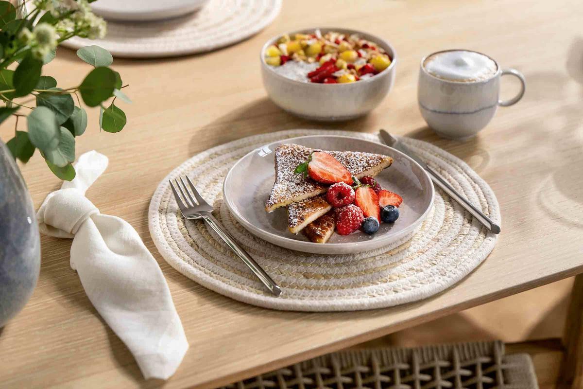 DESSERTTELLER Perlemor Sand beige ø 20,1 cm - Beige, Keramik (20.1cm) - like.Villeroy & Boch
