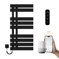 HEIZKÖRPER Elektrisch WLAN Thermostat Schwarz 100/50 cm - Schwarz, Metall (50/100/11cm) - EMKE