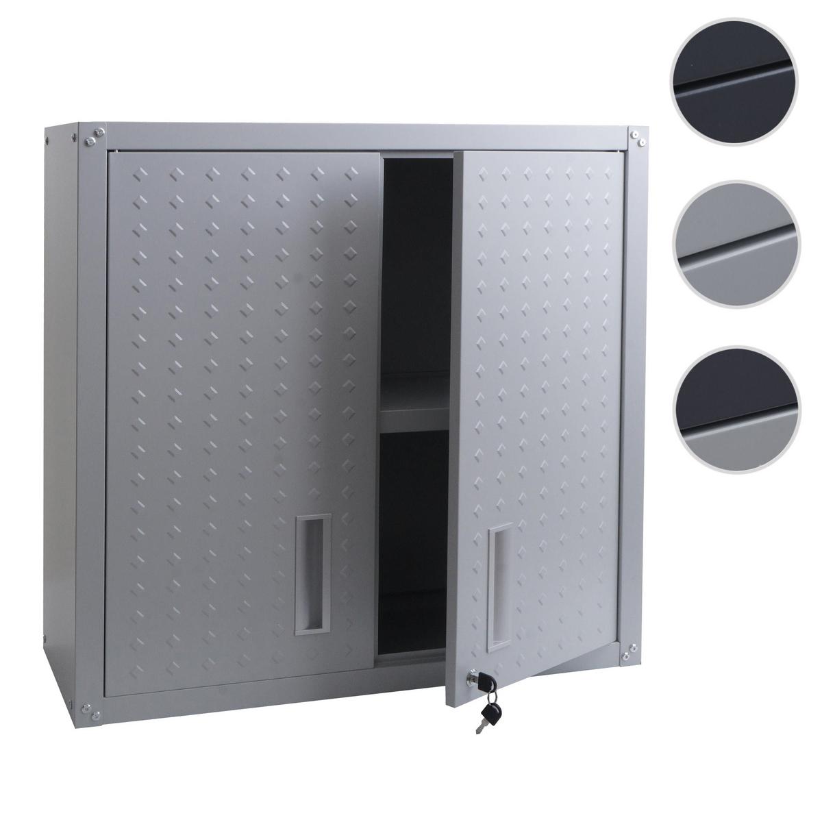 HÄNGESCHRANK Hellgrau - Hellgrau, Metall (77/77/31cm) - MCW
