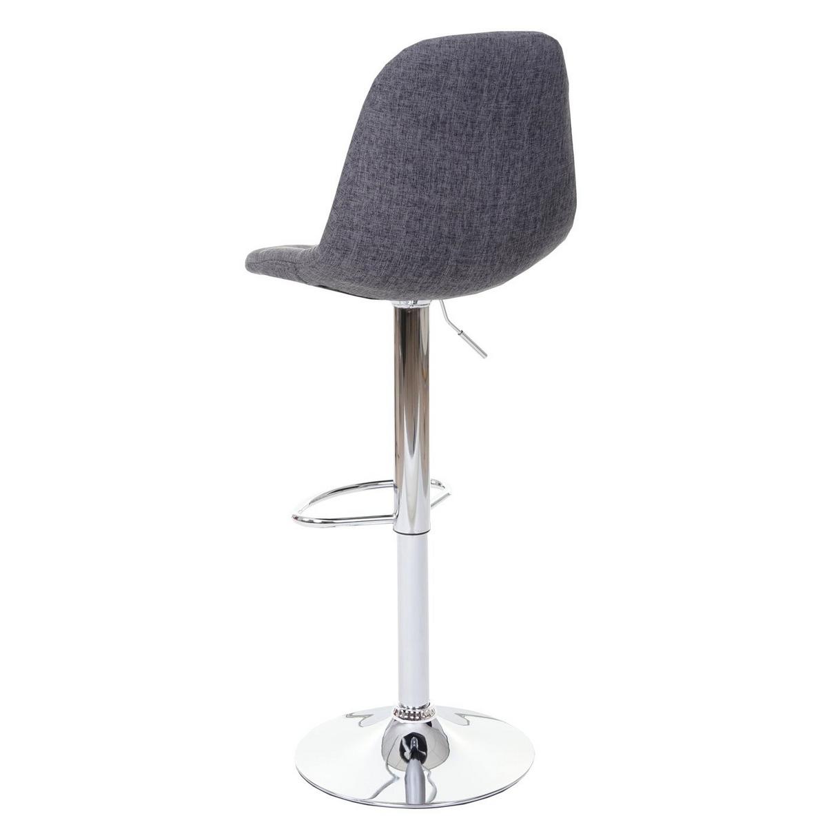 BARHOCKER Grau - Grau, Textil (43/115/47cm) - MCW