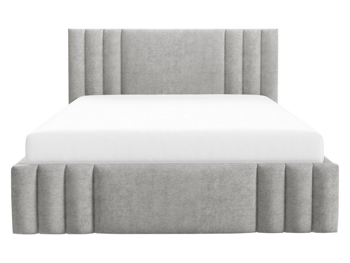 POLSTERBETT Ribo - Grau, Holz/Textil (140/200cm) - MIRJAN24