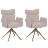 ESSZIMMERSTUHL Beige - Beige, Textil (63/92/58cm) - MCW