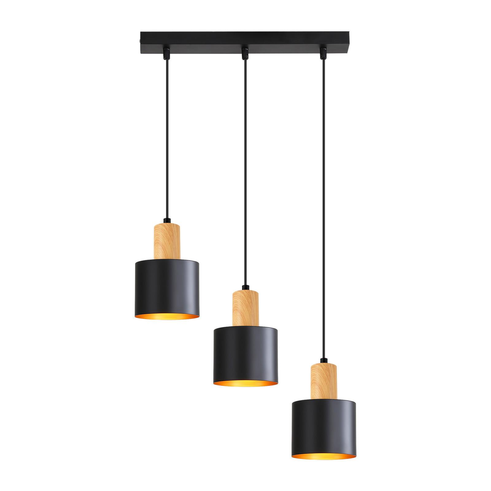 PENDELLEUCHTE Celen 40/12/173.5 cm - Schwarz, Metall (40/12/173.5cm) - ZMH