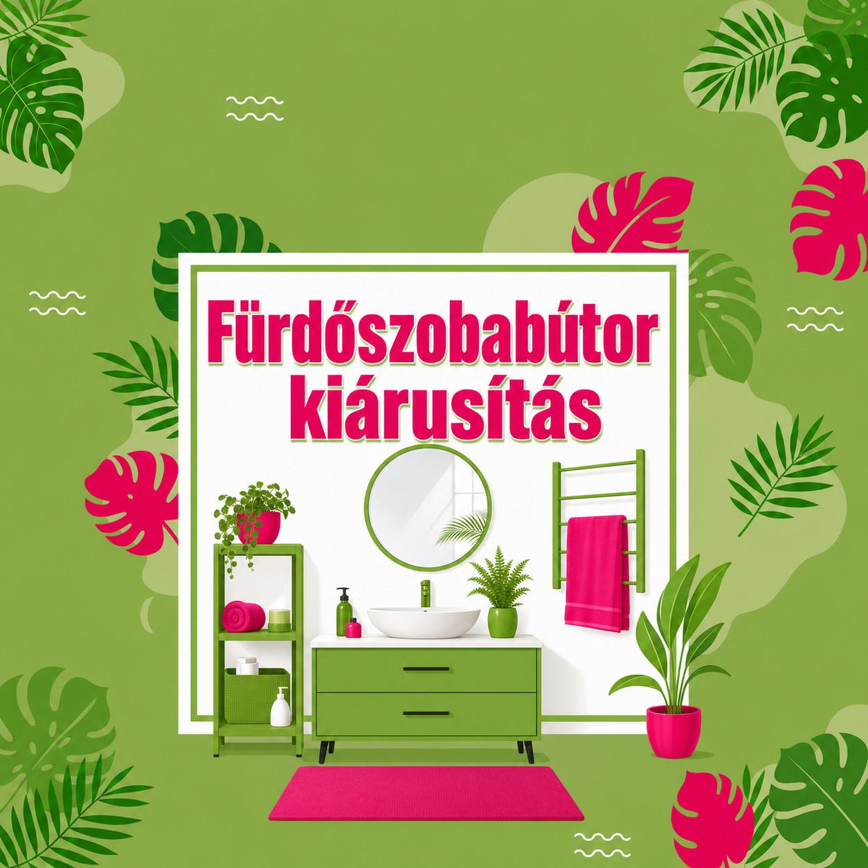Fürdőszobabútor kiárusítás
