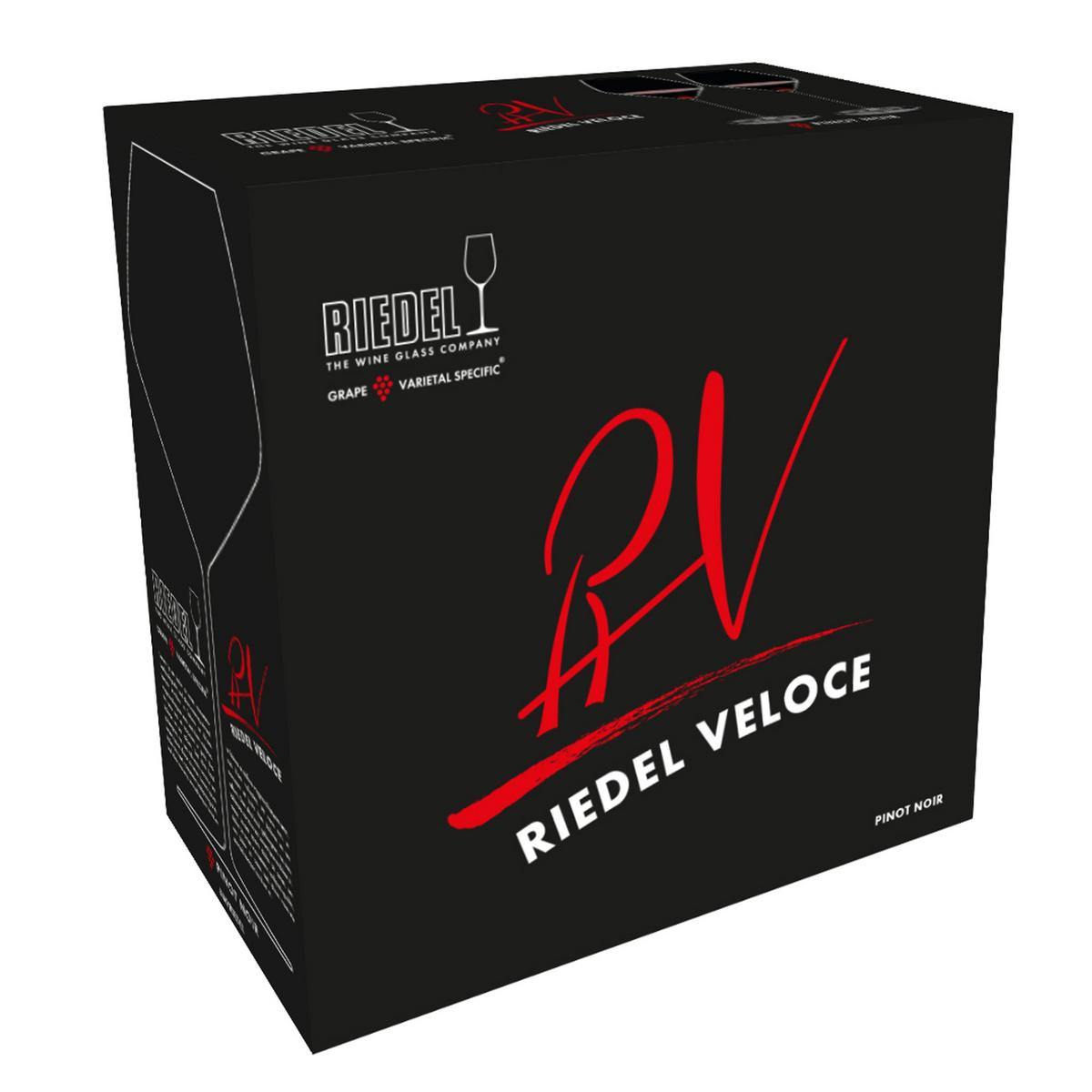 ROTWEINGLAS Rote Weingläser Veloce - Pinot Noir / Nebbiolo - 2 Stück - Transparent, Glas (0.763L) - Riedel