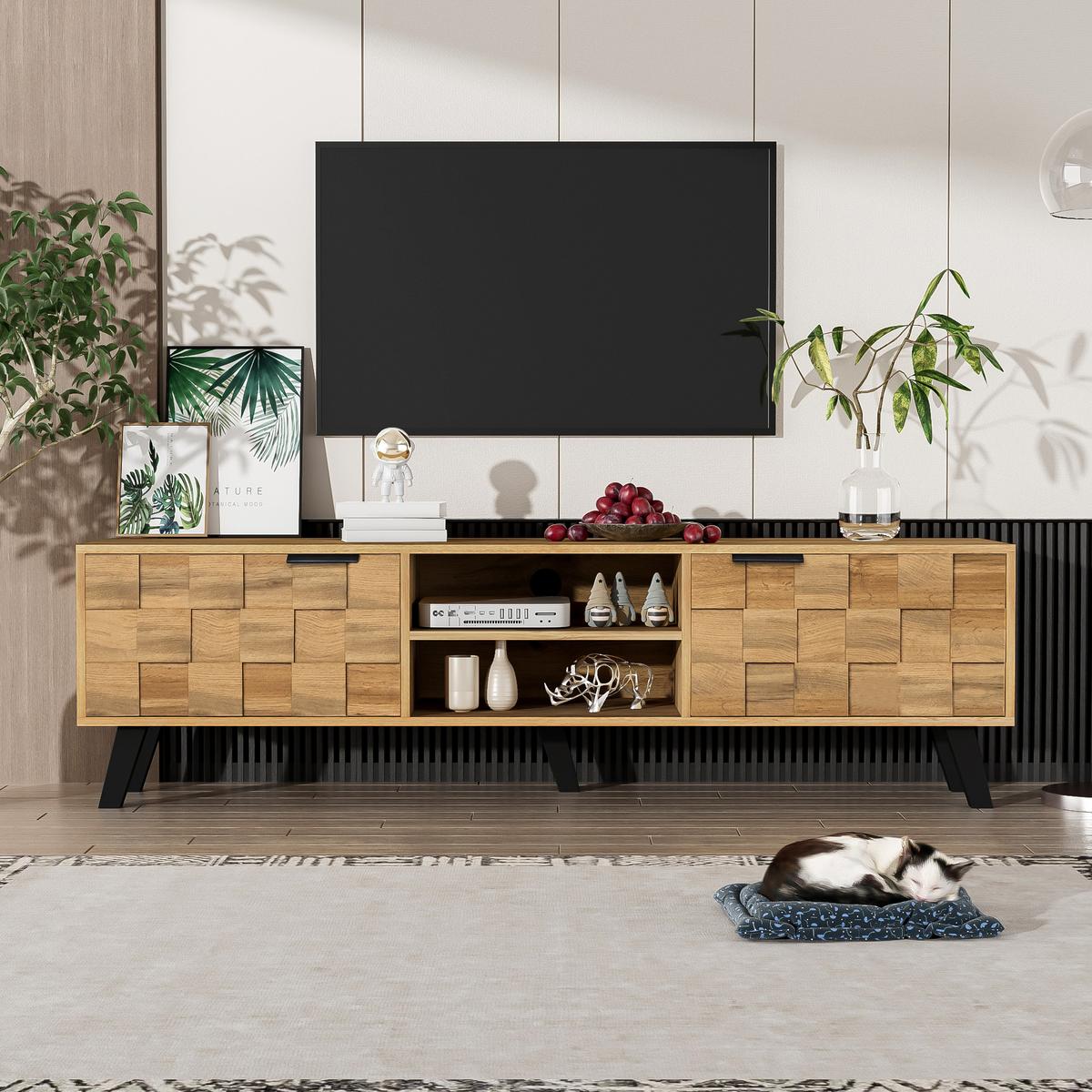 BÜRO-AUFBEWAHRUNGSSCHRANK Braun 160.5/36.5/45 cm - Braun, Holzwerkstoff (36/45/161cm) - Urban Meuble