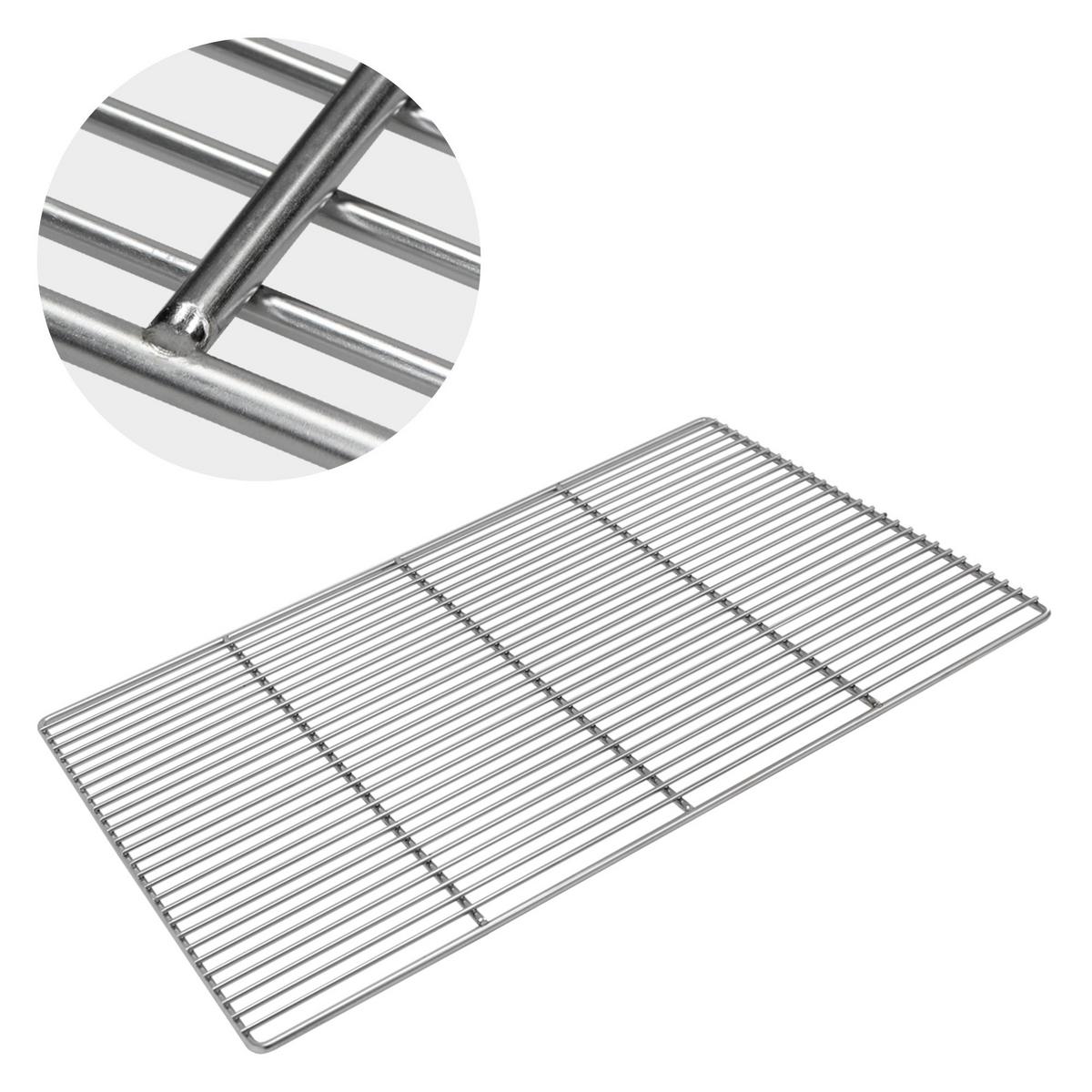 GRILLROST - Silberfarben, Metall (40/60cm) - ECD-Germany