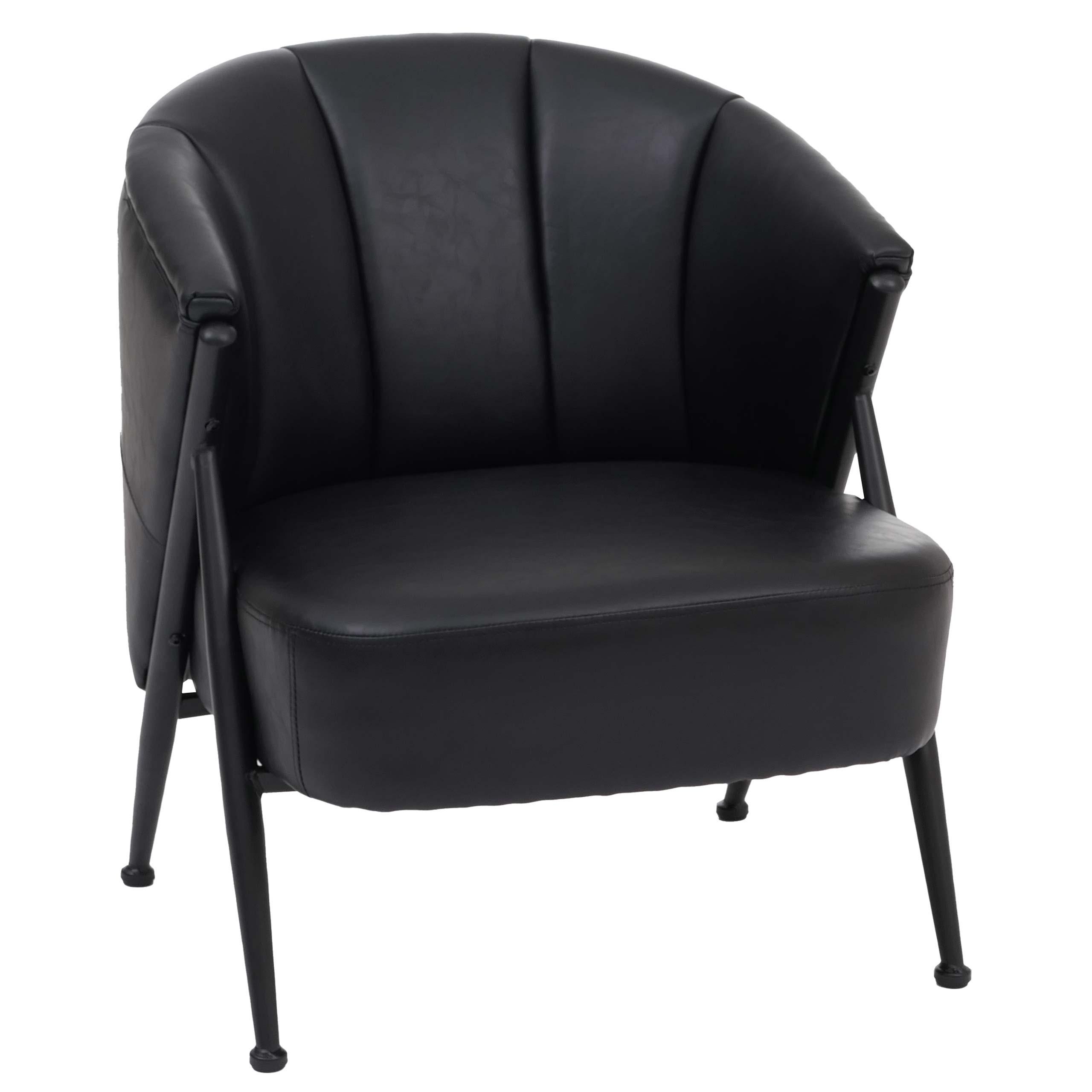 SESSEL Schwarz - Schwarz, Kunststoff (65/74/72cm) - MCW
