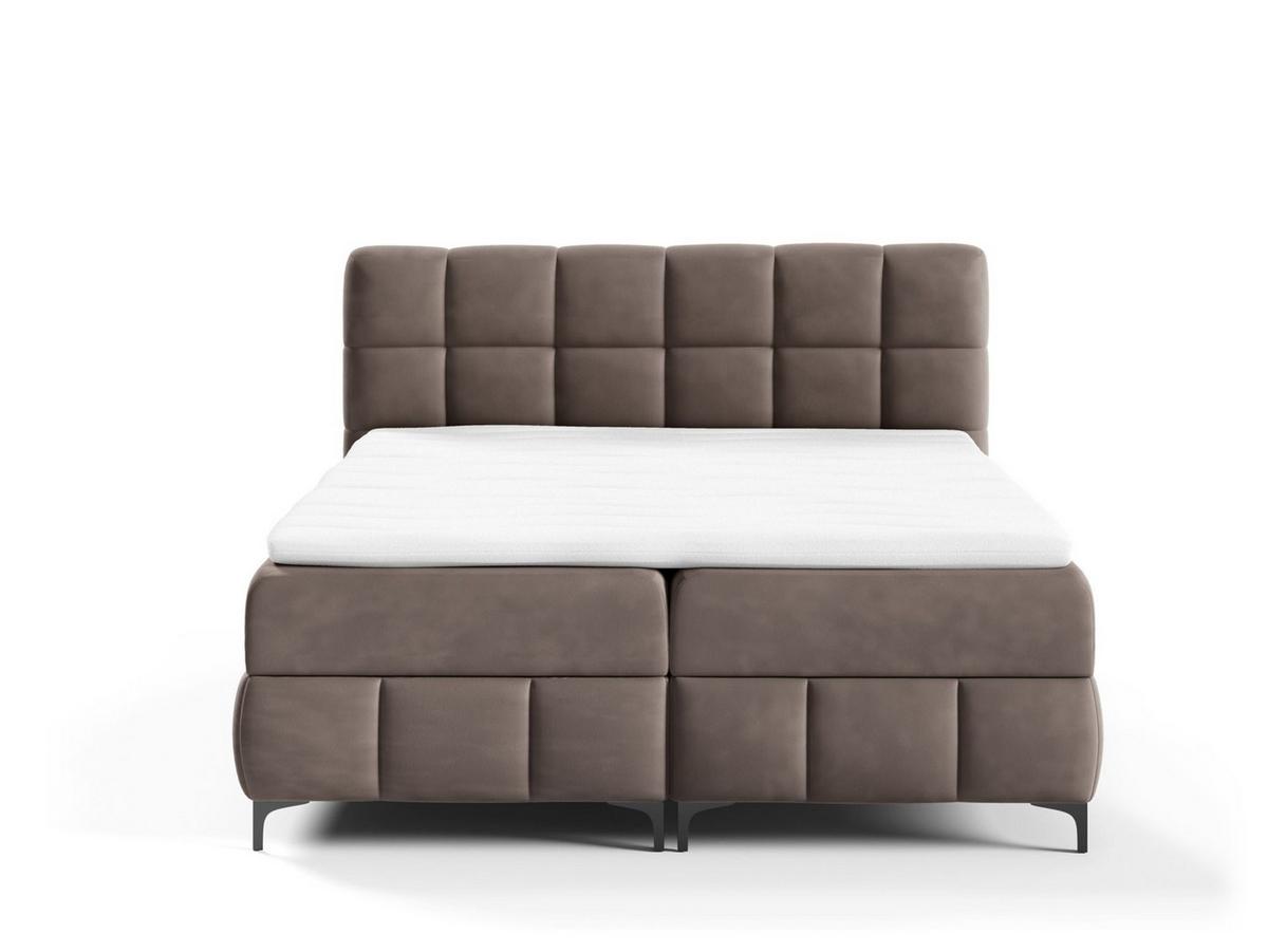 BOXBETT Sophie In Salvador - Mokka, Holzwerkstoff/Textil (180/200cm) - Fun Möbel