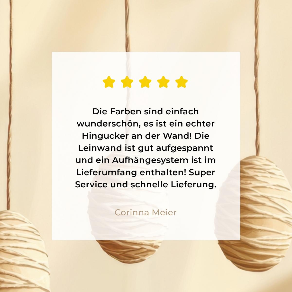 LEINWANDBILD Beige - Osterkuchen - Eier Deko Groß 90x90 cm - Beige, Textil (90/90cm) - MuchoWow