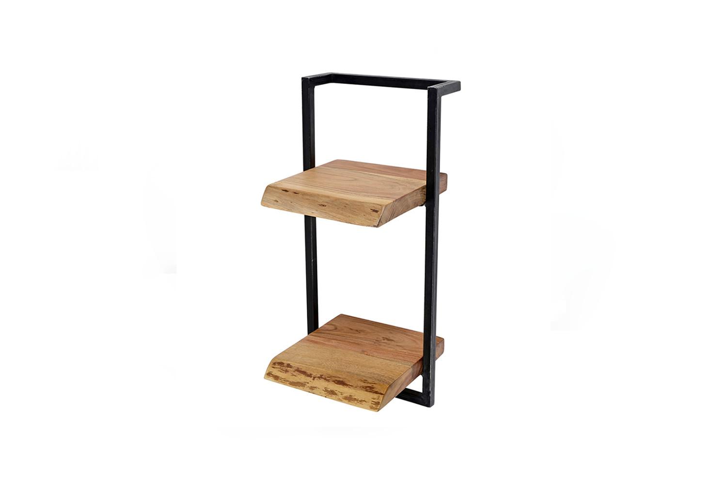 WANDREGAL ERGEA Holz Akazie - Naturfarben, Holz (30/65/25cm) - KAWOLA