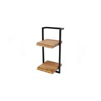 WANDREGAL ERGEA Holz Akazie - Naturfarben, Holz (30/65/25cm) - KAWOLA