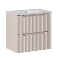 BADMÖBEL-SET Nova 2 Teile Cashmere - 60 x 40 x 58 cm - Kaschmir, Holz (60/58/40cm) - Badplaats